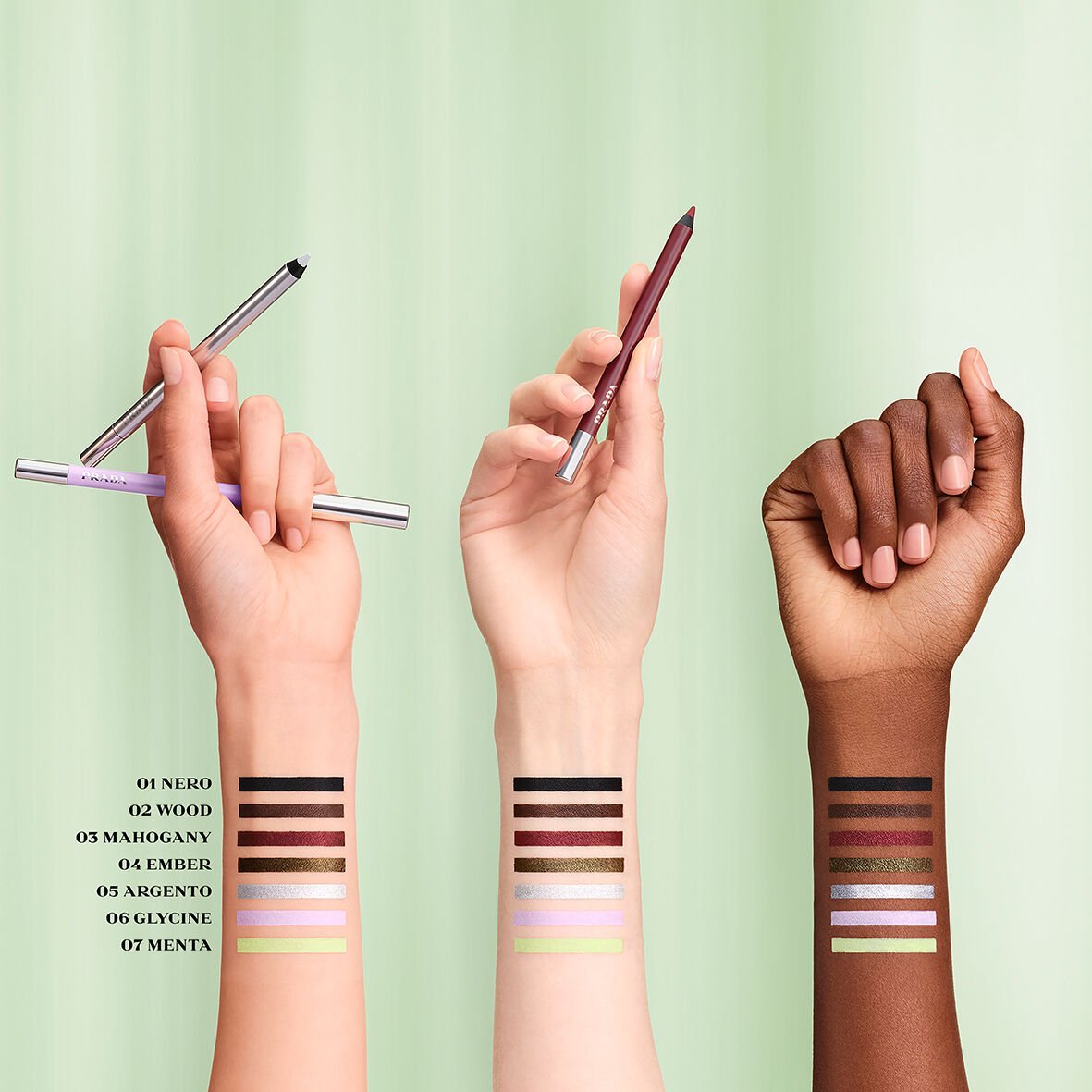 Pradalines Durable Gliding Eyeliner Pencil | Prada Beauty