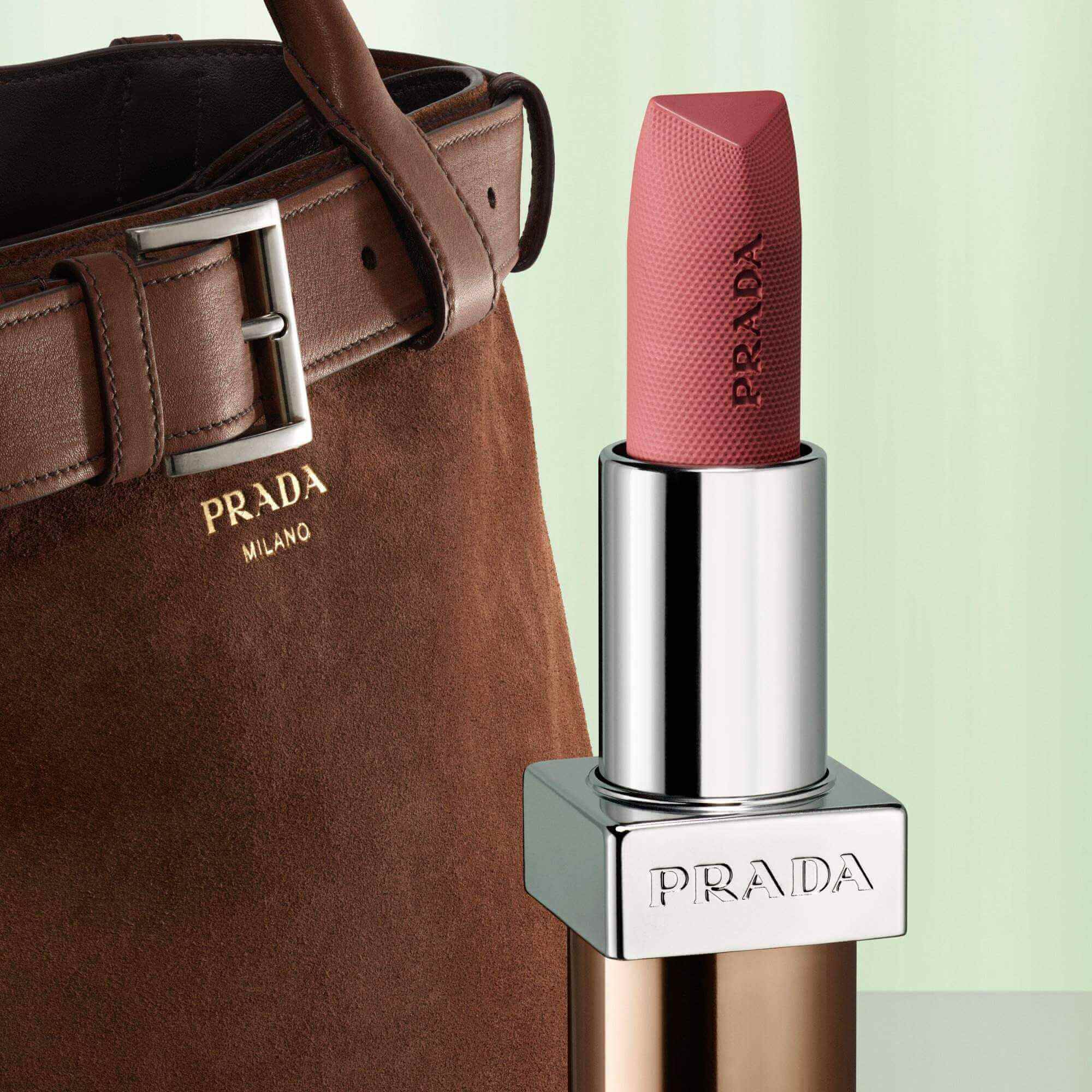 Prada Monochrome Soft Matte Brown - Lipstick | Prada Beauty