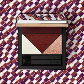 Prada Dimensions Durable Multi-Effect Eyeshadow in shade B03 Mahogany Product on Prada pattern 