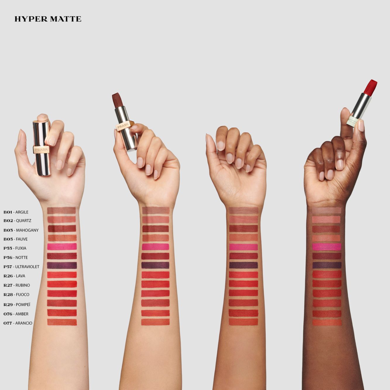 Prada Monochrome Hyper Matte | Prada Women | Prada Beauty