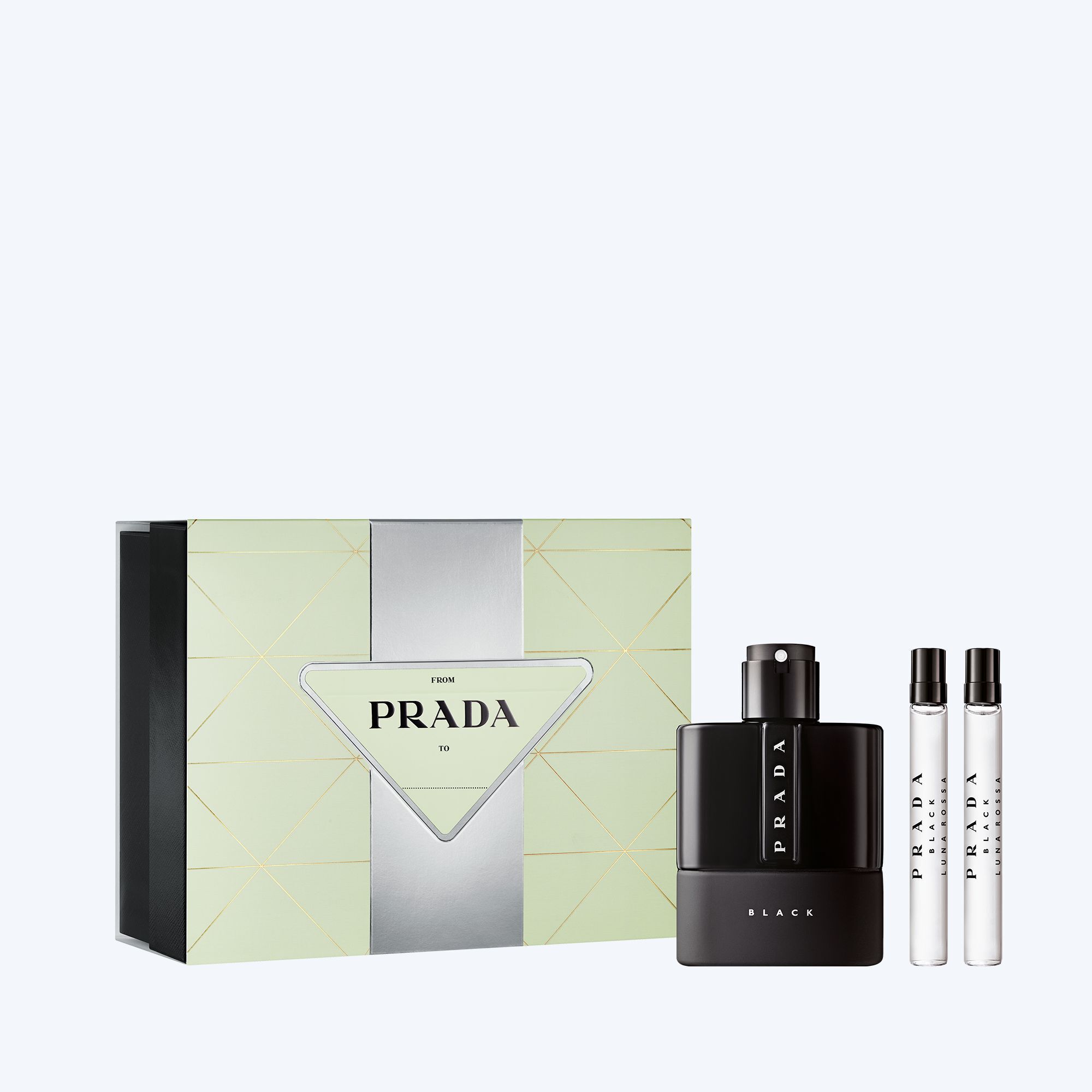 Prada black aftershave gift set sale