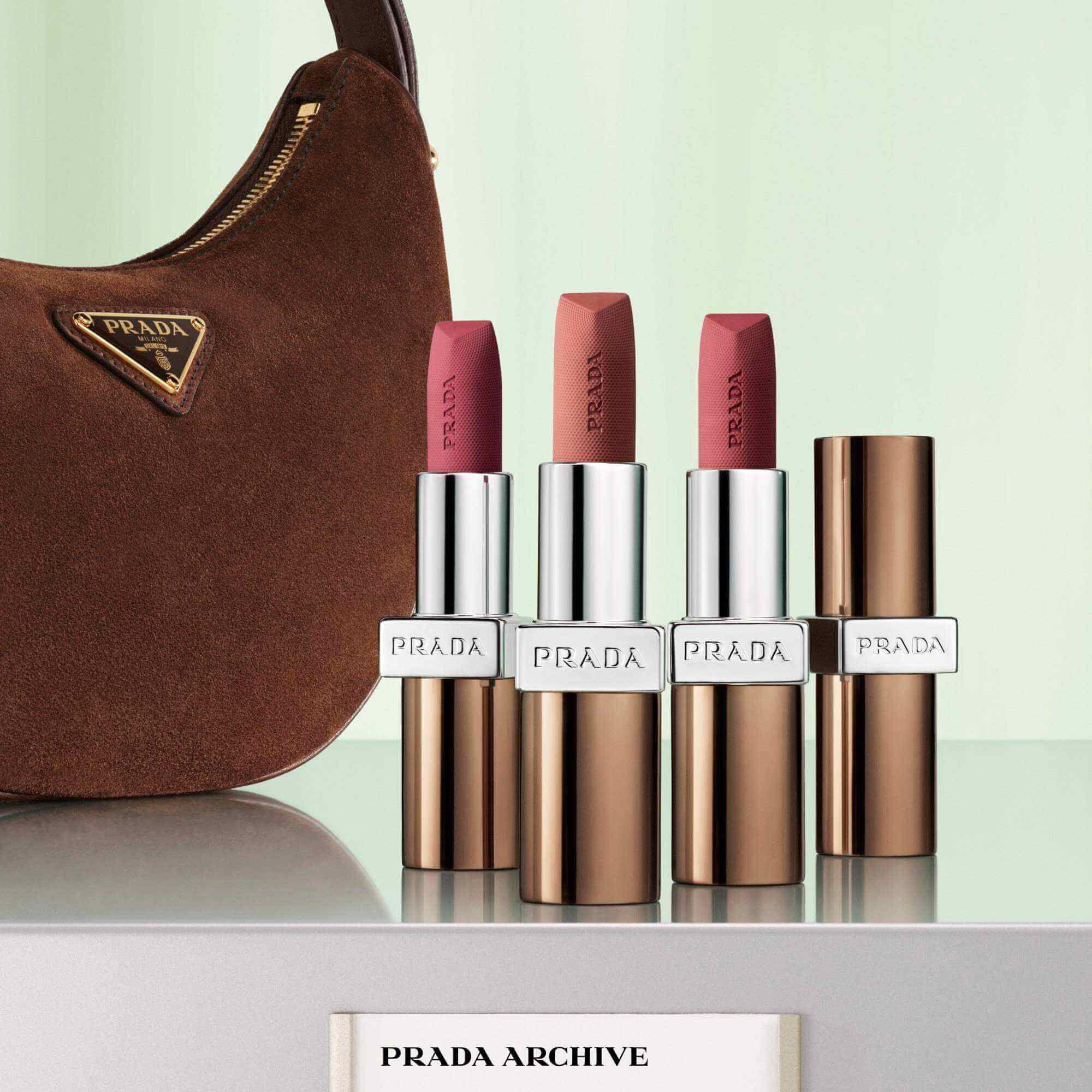 Prada Monochrome Soft Matte Brown - Lipstick | Prada Beauty