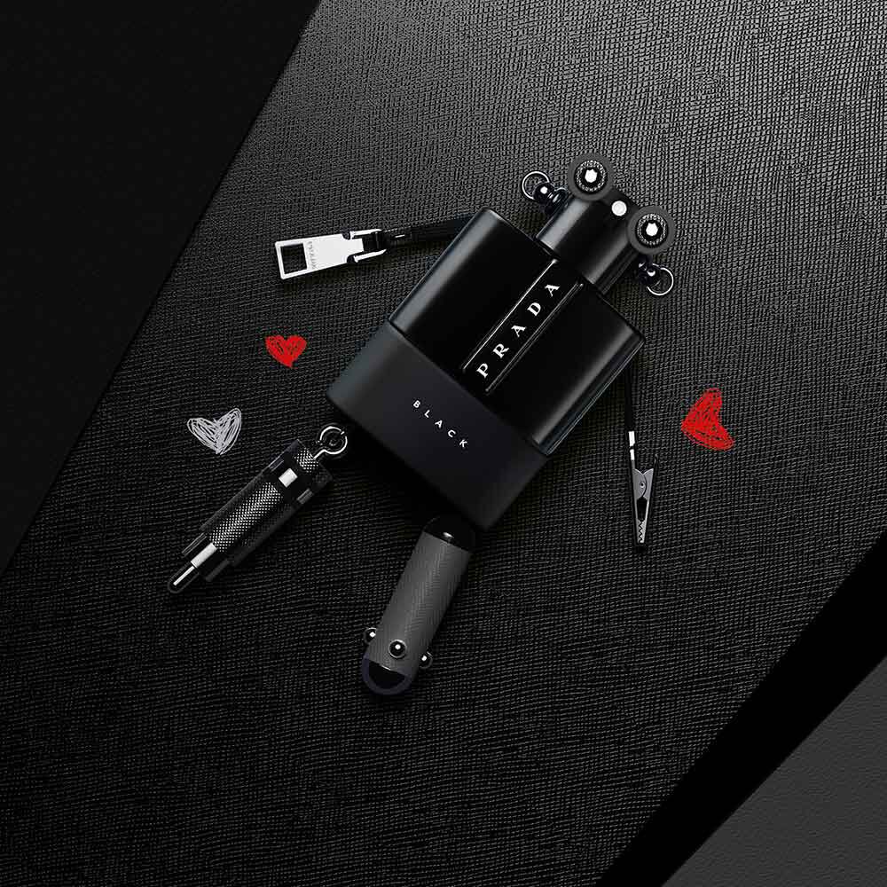 Prada luna rossa black for shop men