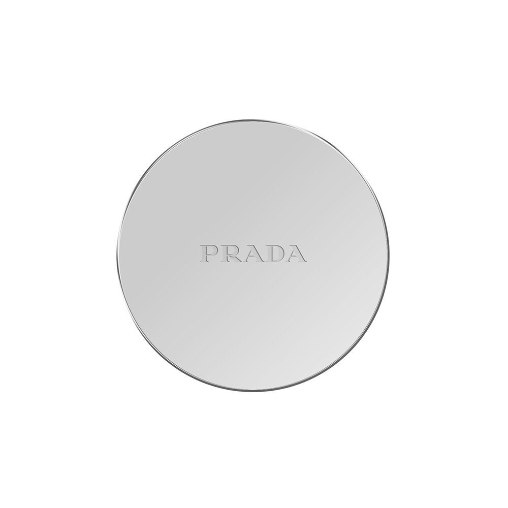 Prada deals metal logo