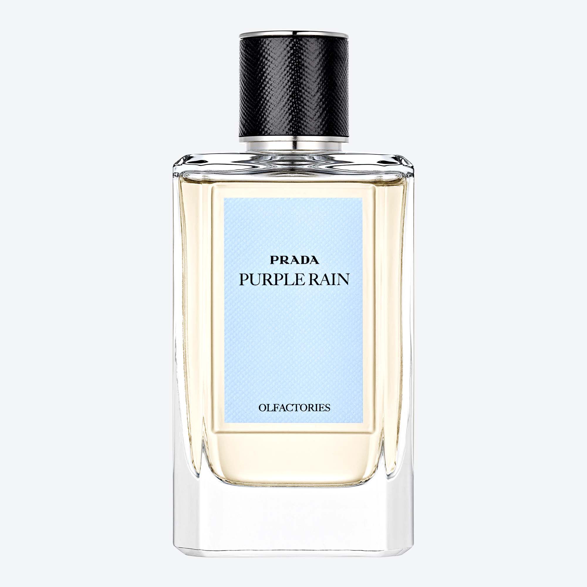 Prada store purple cologne