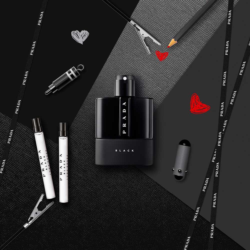 Prada black aftershave gift set sale