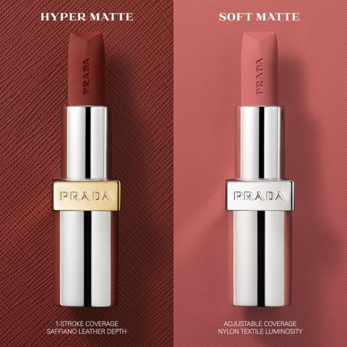 Shop Prada Monochrome Soft Matte Lipstick Prada Beauty
