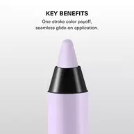 Prada Lines Durable Gliding Eye Pencil Product With Key Benefits on a neutral background