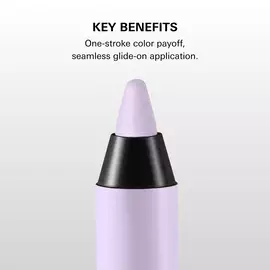 Prada Lines Durable Gliding Eye Pencil Product With Key Benefits on a neutral background