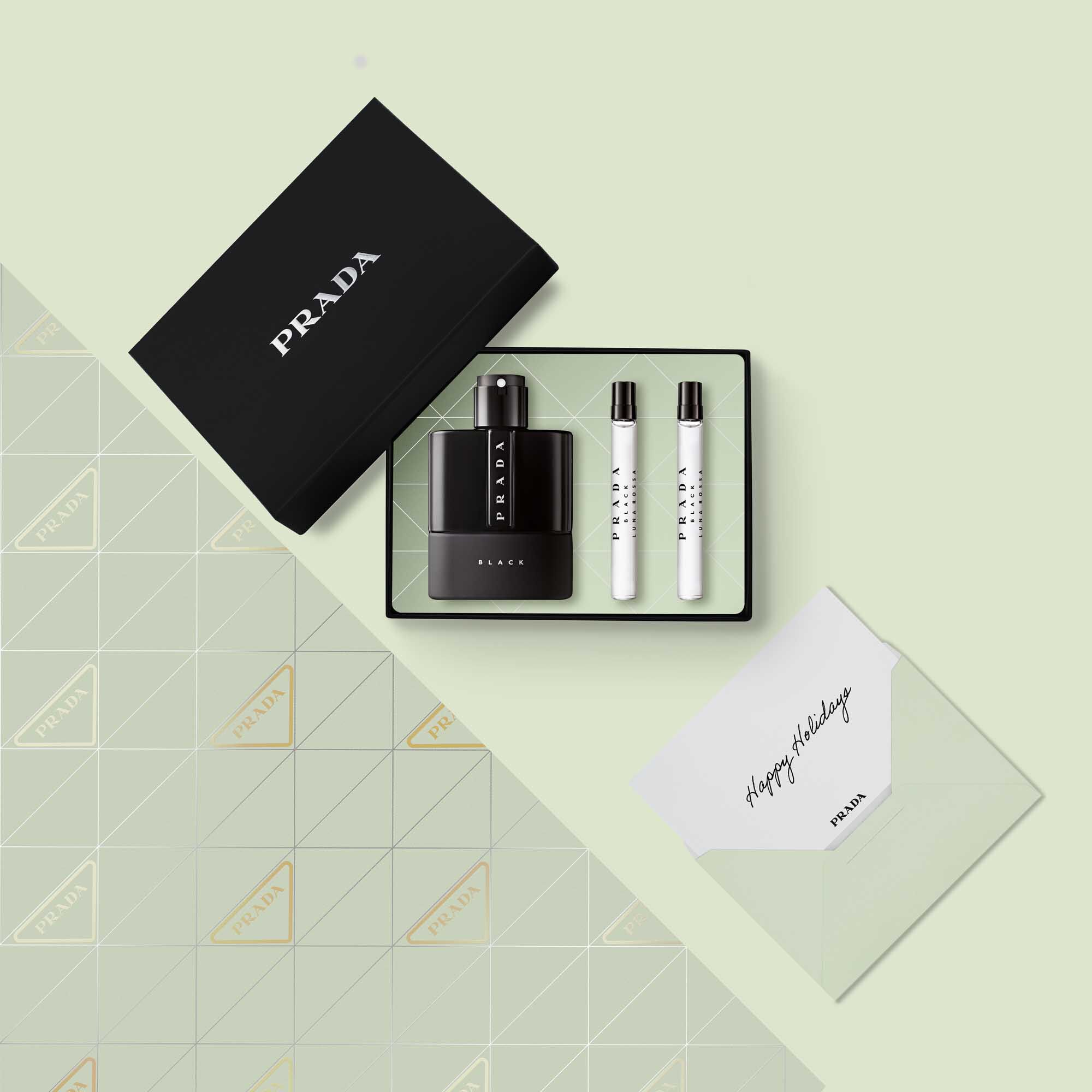Prada black 2025 aftershave gift set