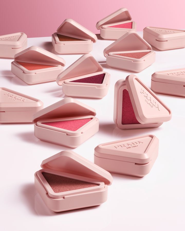 A range of Prada Touch Blush shades 