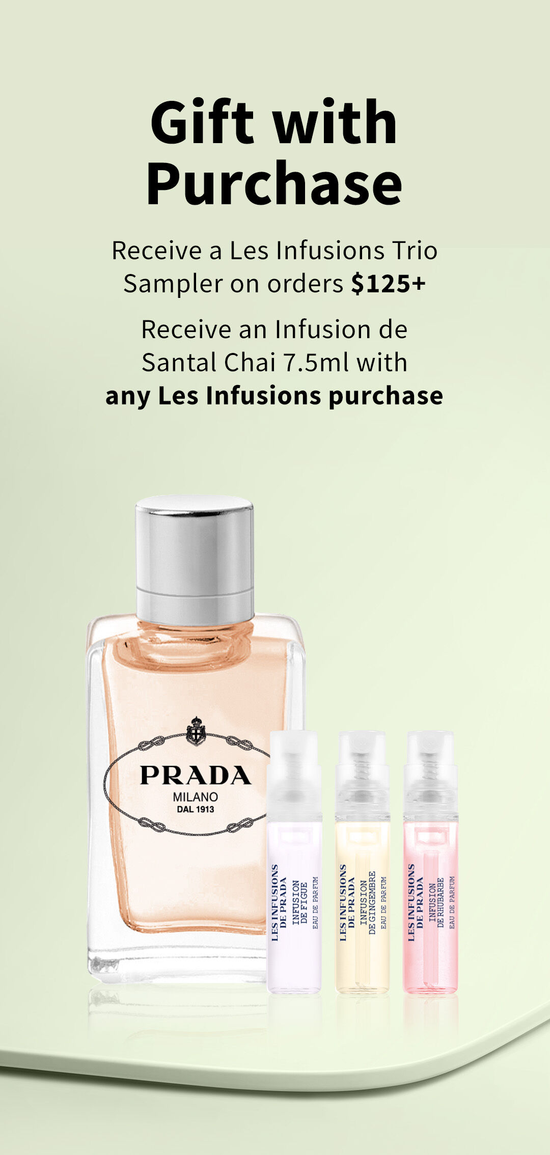 Les Infusions Unisex Collection | Prada Beauty Official Site