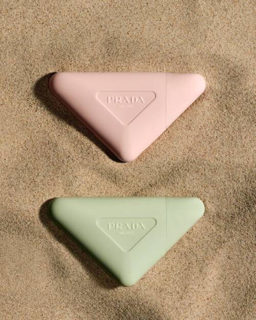 Prada Hand Cream and Paradoxe Hand Cream on Sand