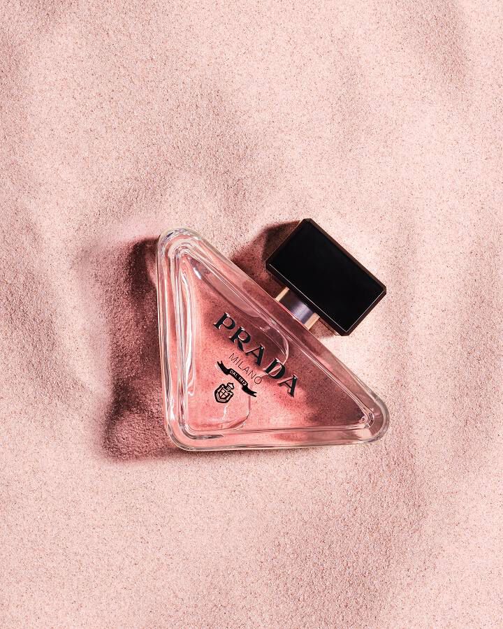 Prada Paradoxe Eau de Parfum on Pink Sand