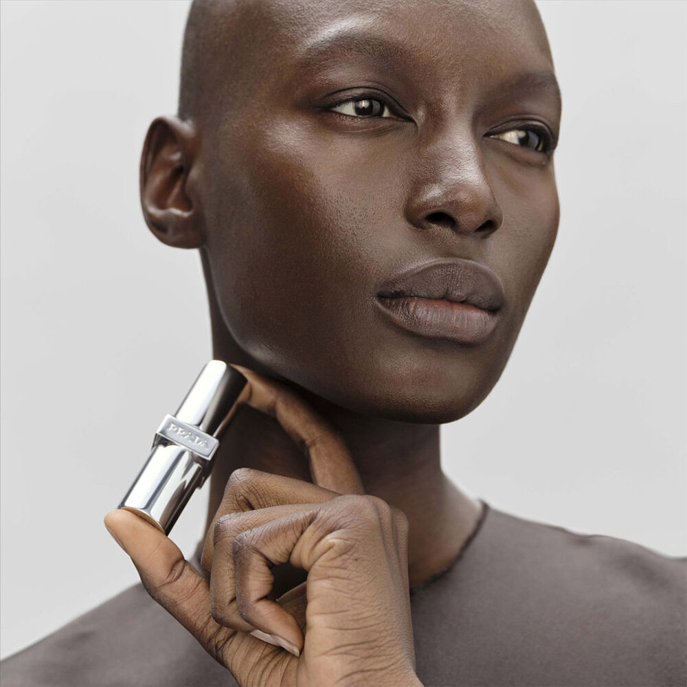 Prada Balm U000 worn on model