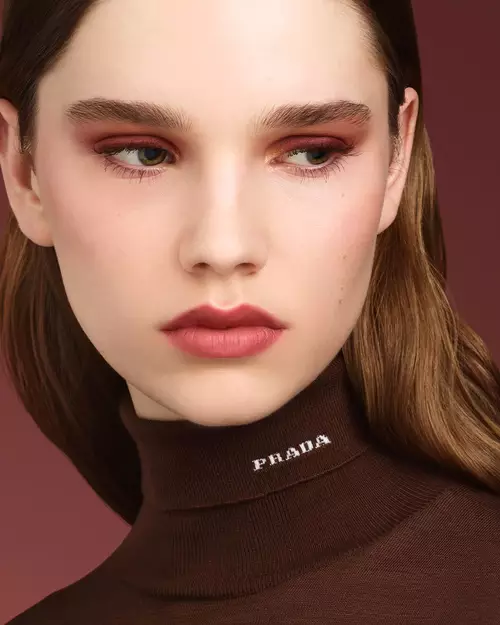 Prada Mahogany with Prada Monochrome