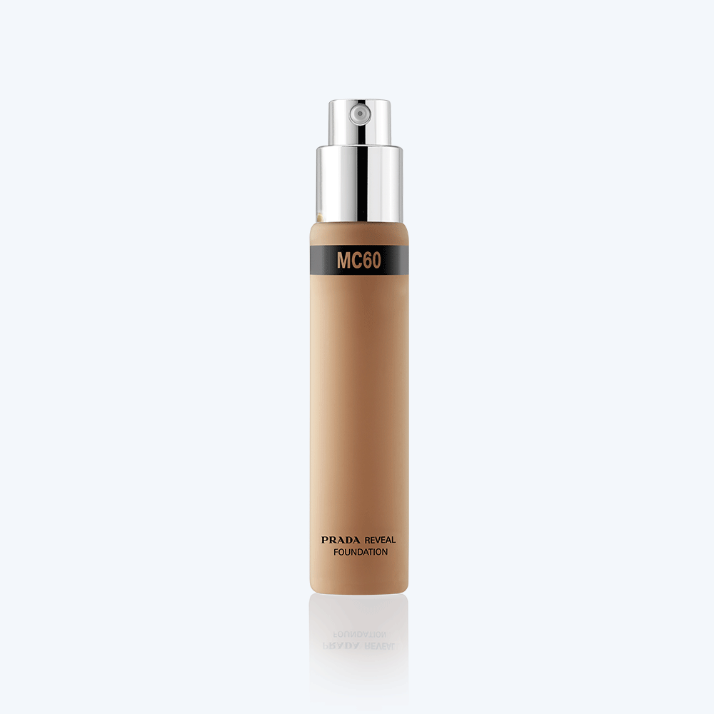 Prada Beauty Reveal Skin Optimizing Liquid Foundation Spf 17 Refill - MC60 Medium Cool