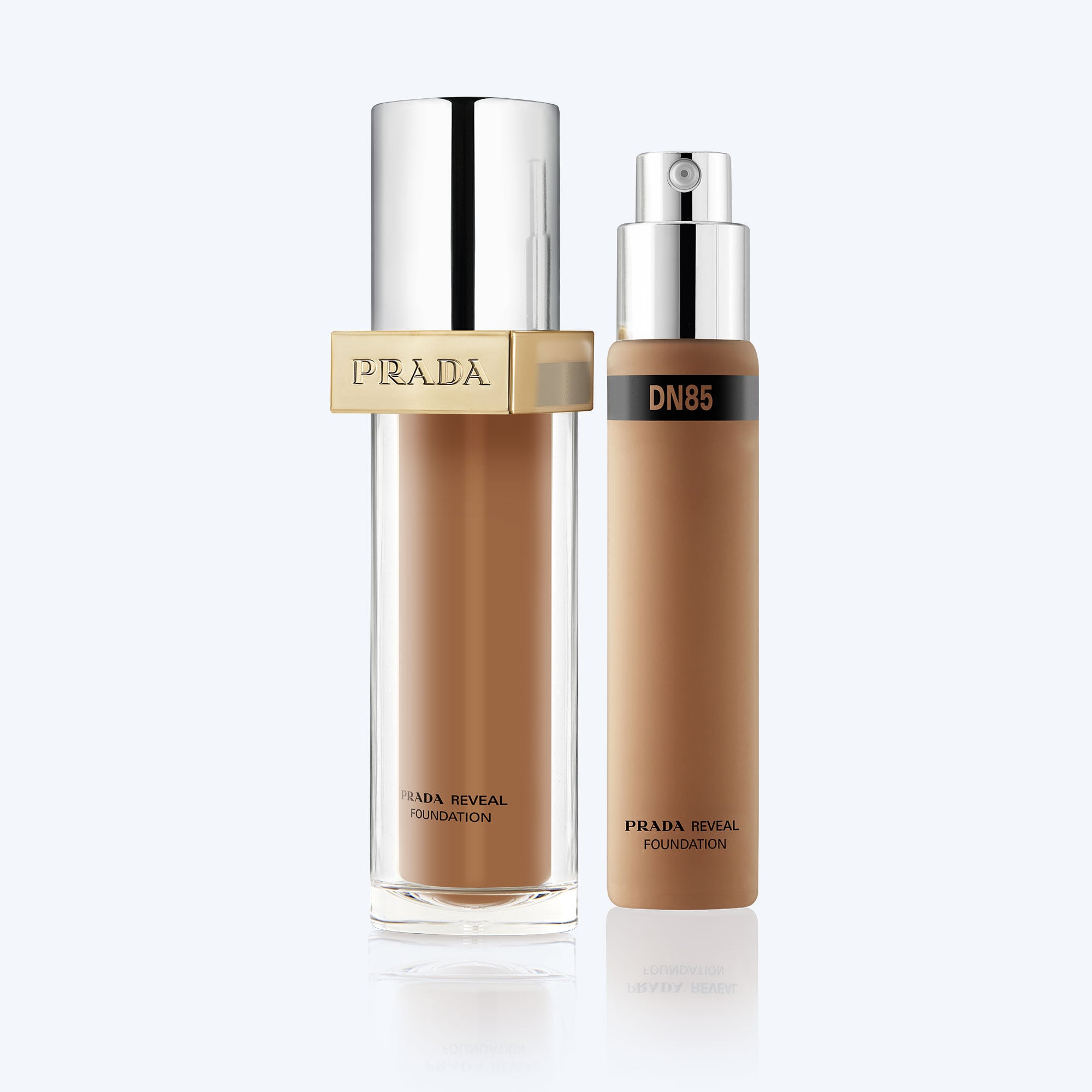 Prada Reveal Skin Optimizing Foundation | DN85 | Medium Buildable Coverage Foundation | 24-Hour Wear