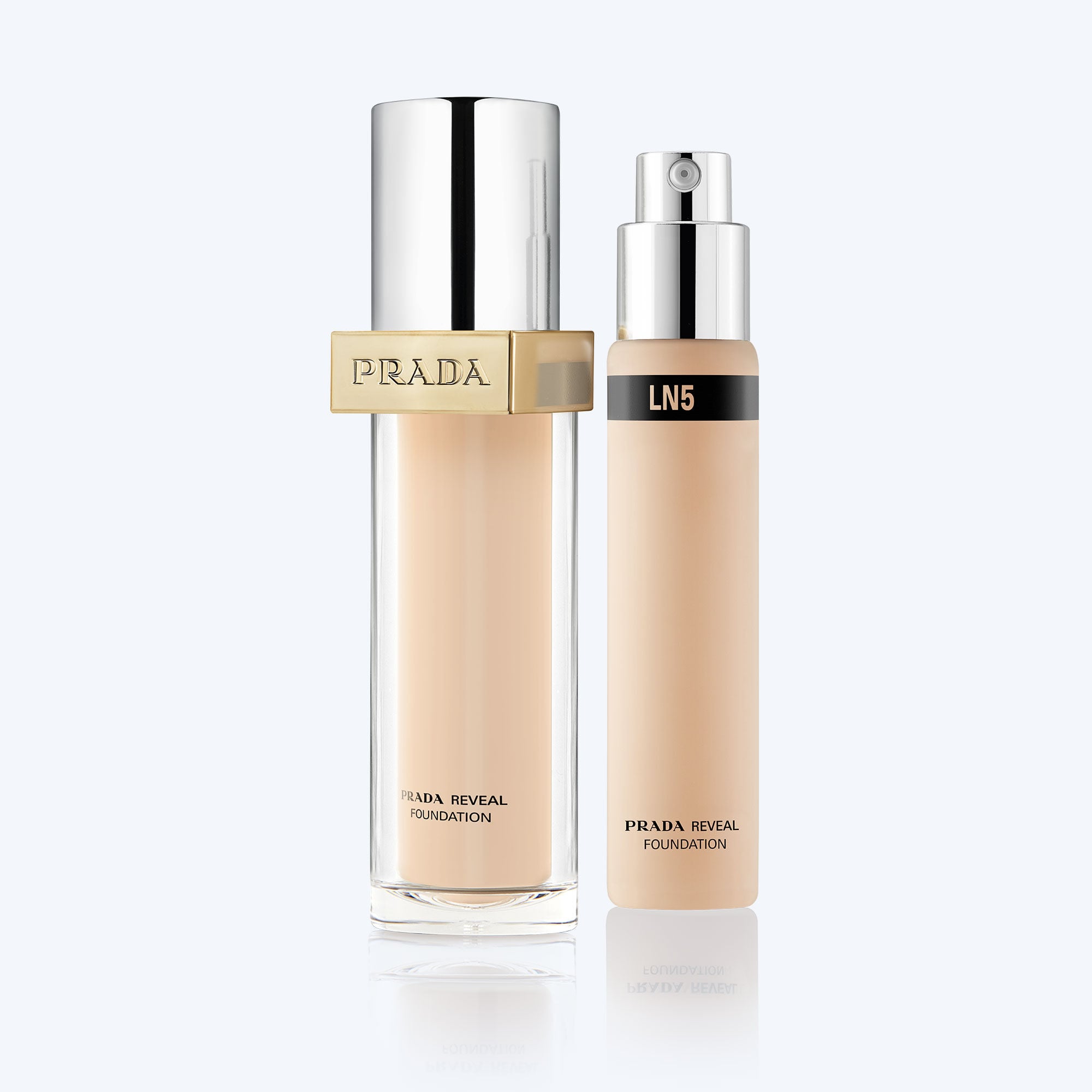 Prada Reveal Skin Optimizing Foundation LN5 Medium Buildable Coverage Foundation 24-Hour Wear 70$