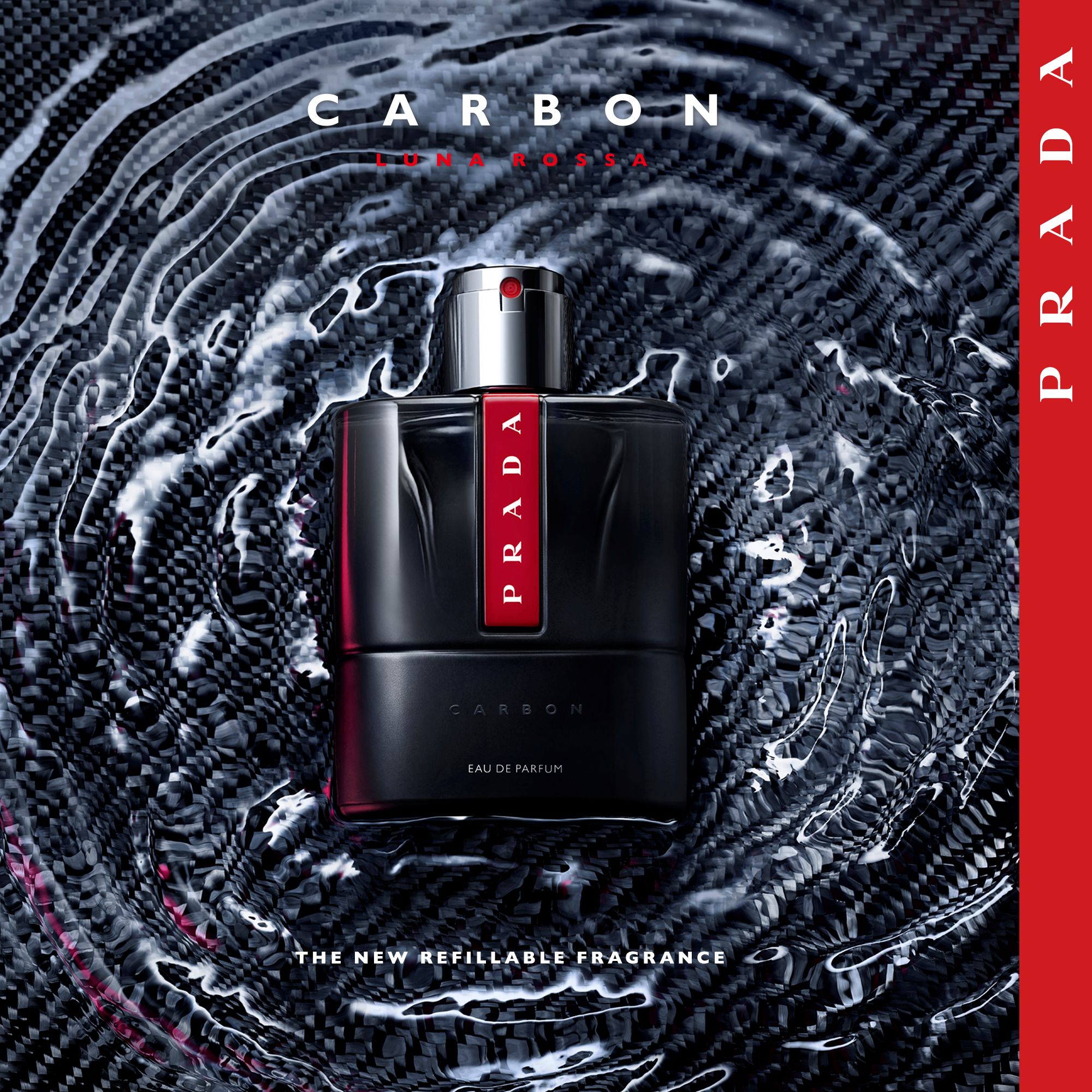 Luna Rossa Carbon Eau de Parfum | Prada Beauty Official Site